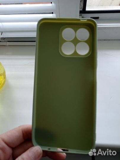 Силиконовый чехол на honorx8A