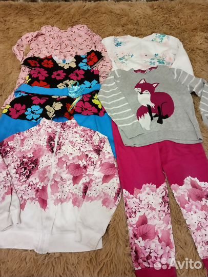 Детские вещи для девочки 4-6лет