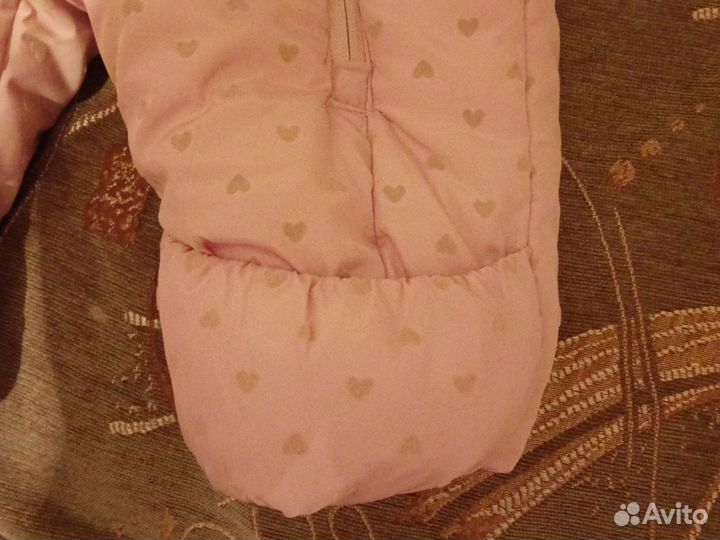 Зимний комбинезон для девочки 80