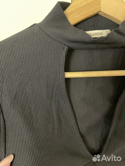 Pull bear lime love republic топ водолазка