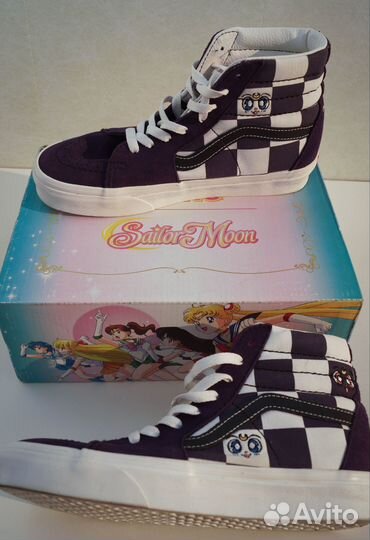 Кеды оригинальные Sailor moon x Vans SK8