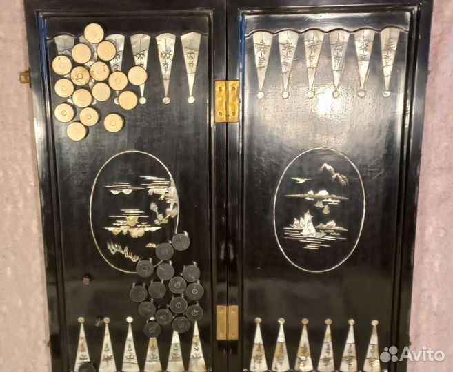 Нарды ручной работы бу