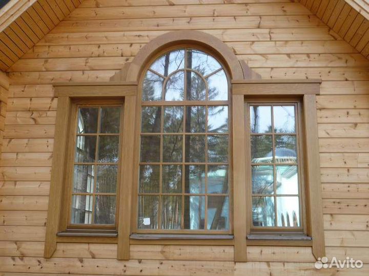 Окна деревянные для дома и дачи от производителя
