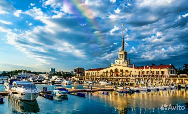 В Сочи тур на 7 ночей завтрак