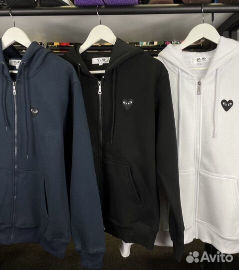 Зип худи commes des garcons cdg