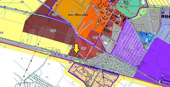 Участок 7,4 га (промназначения)