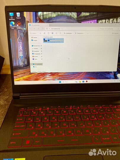 Игровой ноутбук MSI gf63 thin 11uc-1608xru