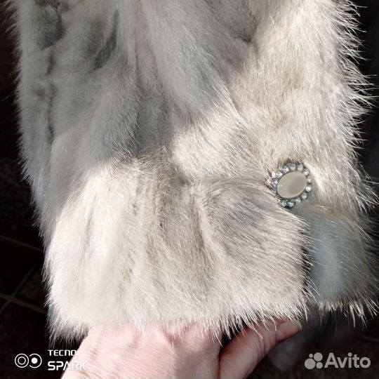 Шуба норковая + берет