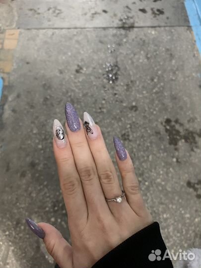 Маникюр с покрытием гель-лаком