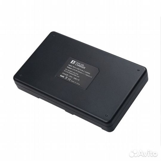 Зарядное USB устройство FB спаренное для двух акку