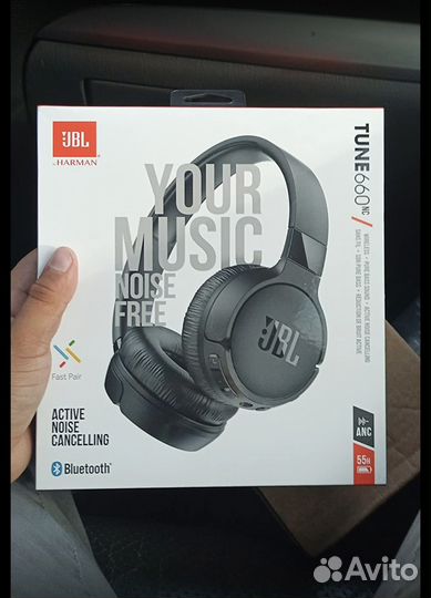 Беспроводные наушники JBL tune 660NC (новые)