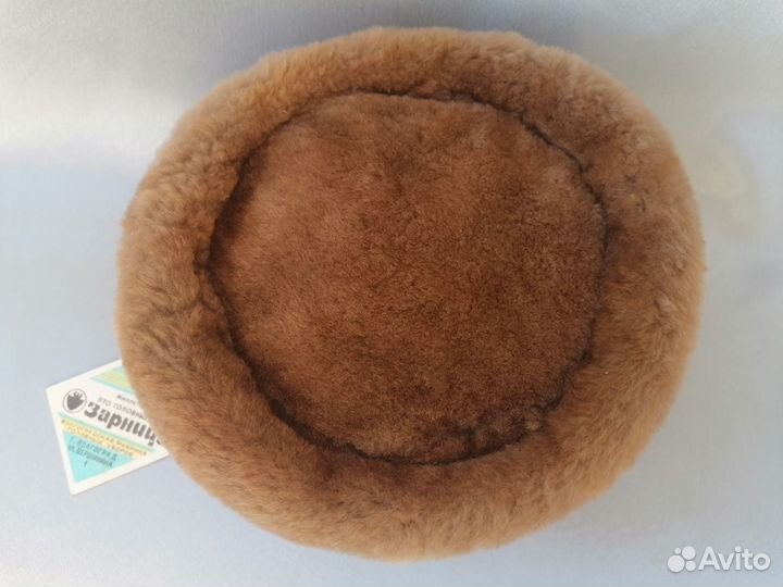 Шапка женская овчина, размер 57, с этикеткой, винт