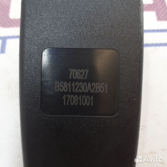 Ответная часть ремня безопасности lifan solano 2