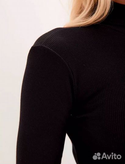 Водолазка в рубчик 44 размер (Арт.60700)
