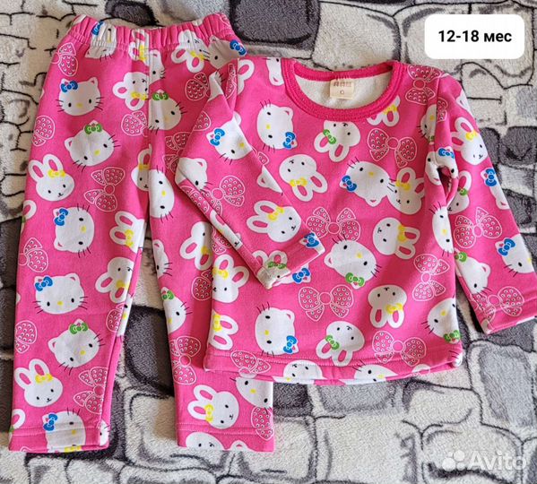 Костюмы для девочки 6-18 мес