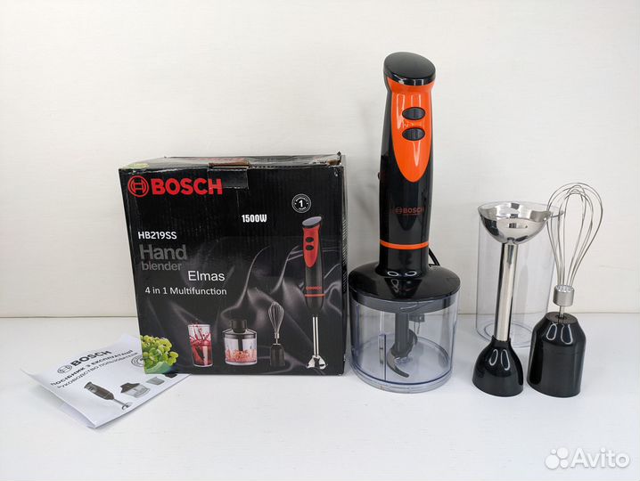 Блендер погружной Bosch 1500в