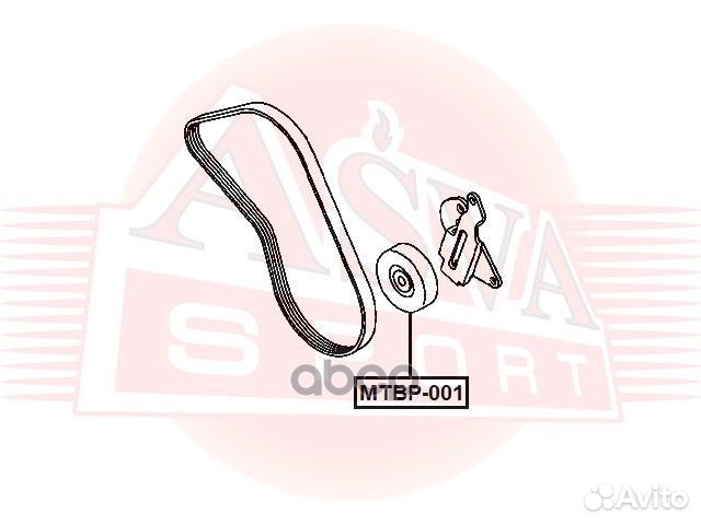 Ролики mtbp001 asva