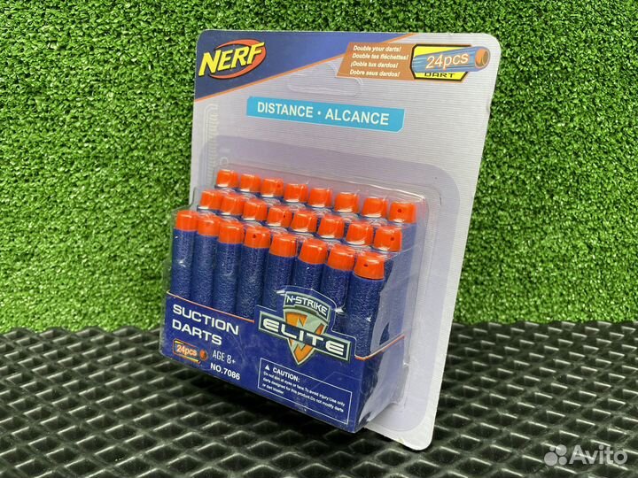 Пули патроны Нерф для бластера 24 штуки