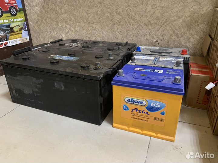 Б/у аккумулятор восстановленный