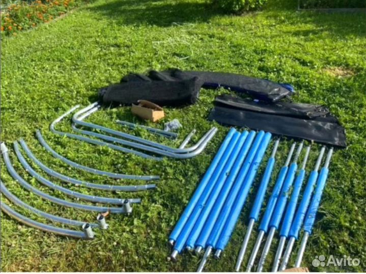 Батут с внутренней сеткой