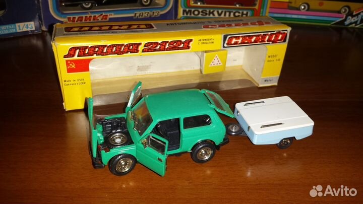 Масштабная модель Лада 2121 Скиф