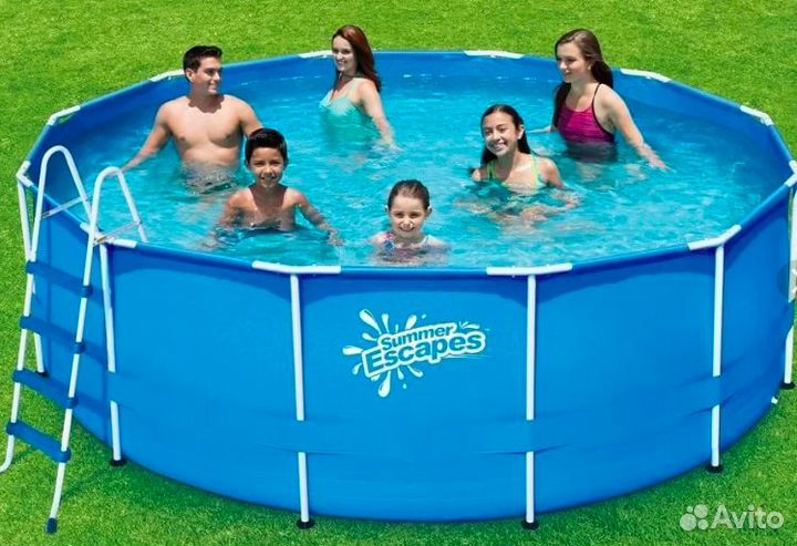 Сборка/ремонт каркасных/надувных бассейнов спа