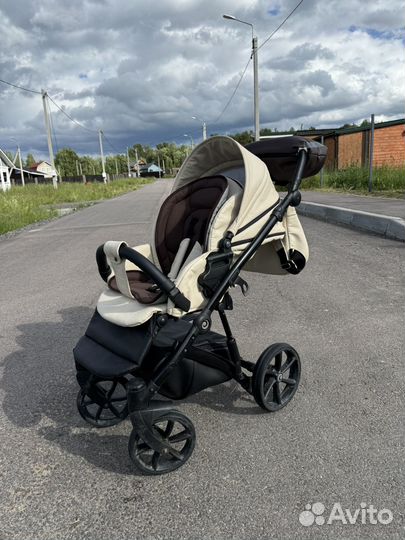 Коляска tutis viva 2 в 1 экокожа