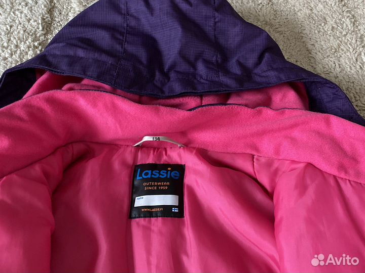 Куртка парка для девочки фирмы Lassie 128-134