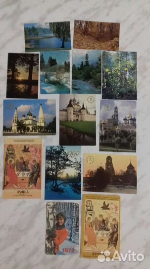 Календарики карманные СССР