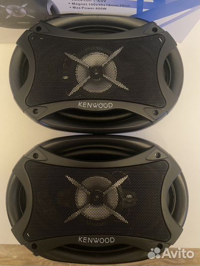 Колонки Kenwood 16x24 овалы