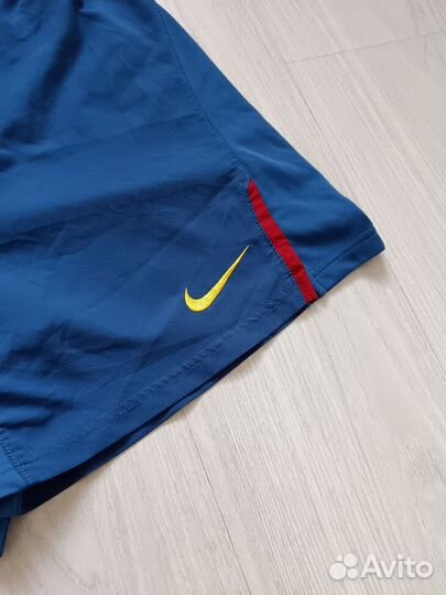 Редкие футбольные шорты Nike Barcelona (оригинал)