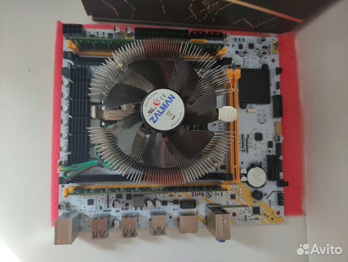 Игровая платформа 12 лог ядер 16Гб + кулер+SSD