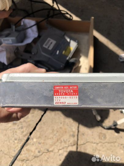 Блок управления двигателем prius 20