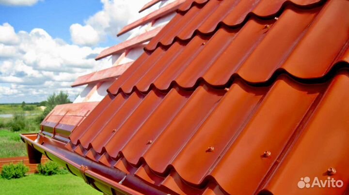 Кровля из металлочерепицы