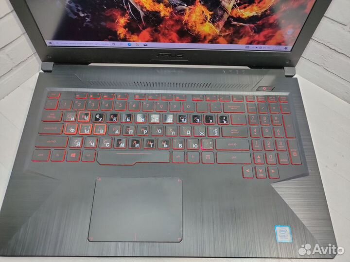 Игровой ноутбук Asus Core i5/SSD/gtx1050