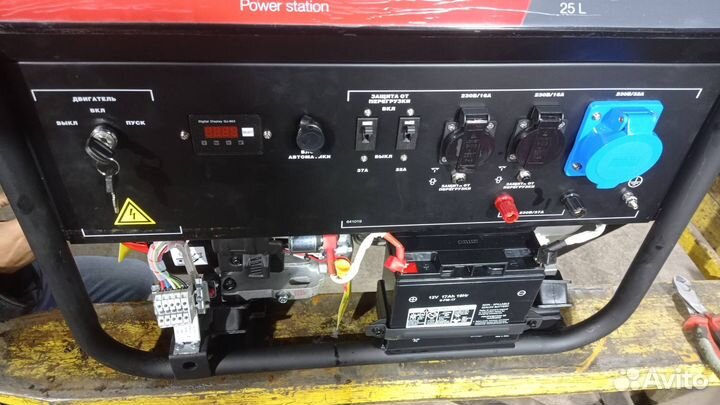 Электрозапуск генератора (под авр)