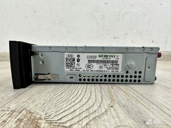 Блок управления MMI 3G+ передний Audi Q7 4L