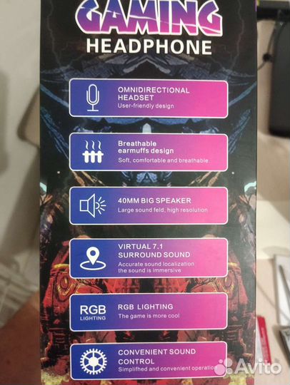 Игровые наушники Kakusiga