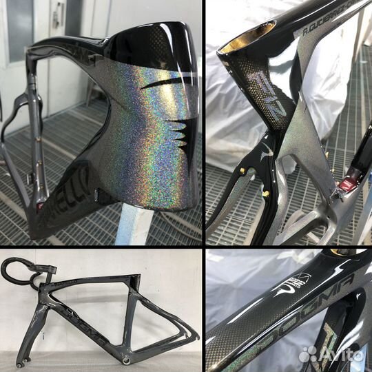 Эксклюзивная покраска велосипедов, рам, колес