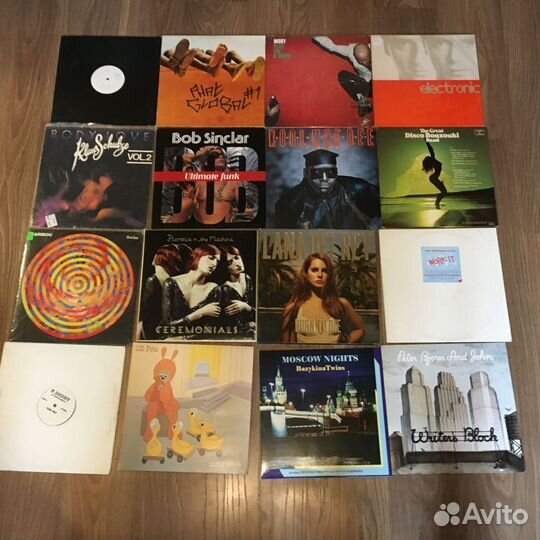 Pop,Electronica,Hip-Hop,Рус. рок.Пластинки Vinyl