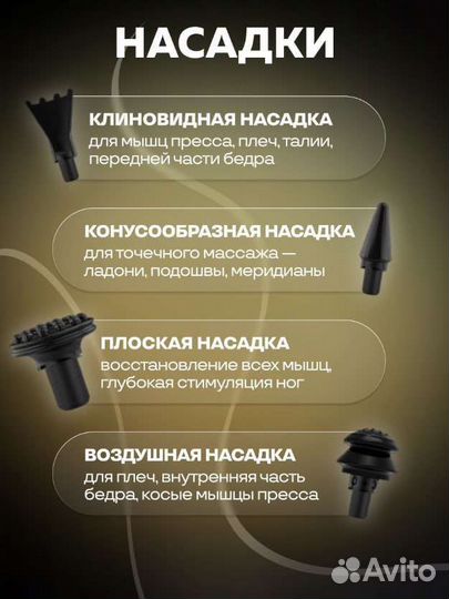 Перкуссионный массажер