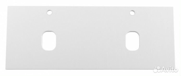 Мебель комплект 2 тумбы, 2 раковины, столешница 120 см, BelBagno Kraft-1400-2-S Rovere Galifax Bianc