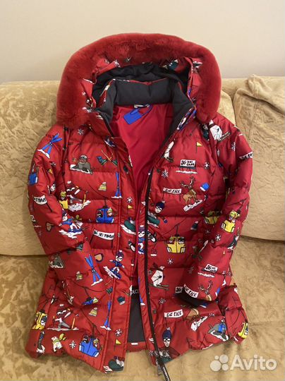 Лыжный костюм Dolce&Gabbana, пуховик, комплект