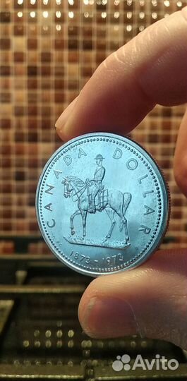 Коллекционная монета.Канада.Серебро
