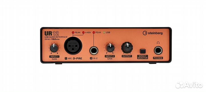 Steinberg UR12 Black Аудиоинтерфейс