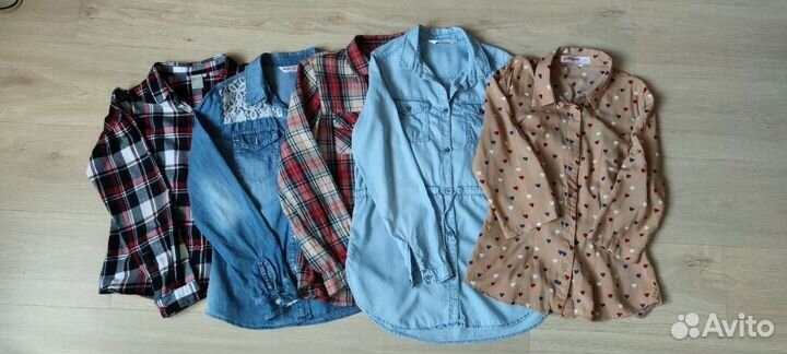 Одежда / блузки, рубашки (10-12 л)