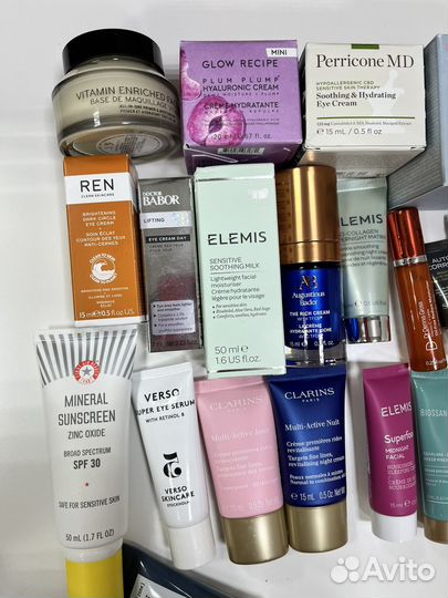 Крем elemis, babor, sunday riley, medik8