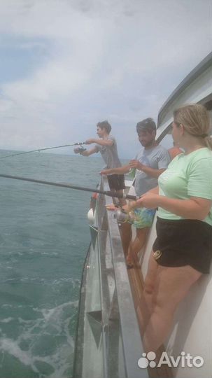 Рыбалка,Морские прогулки,Аренда катера, яхты