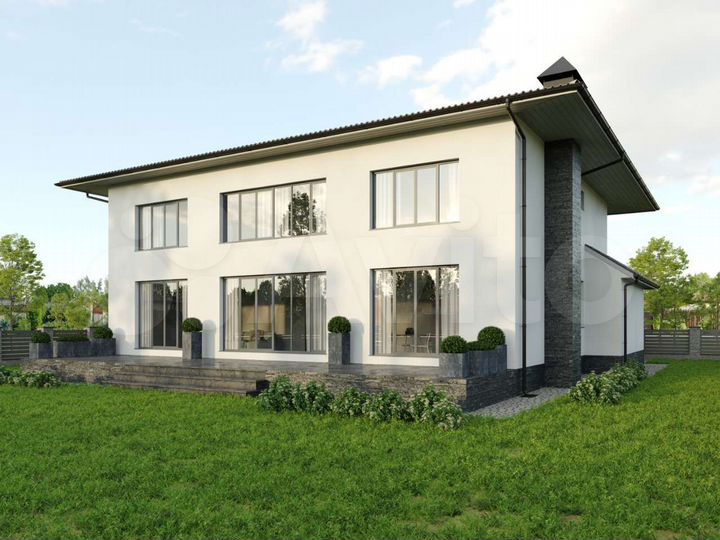 Коттедж 260 м² на участке 8,5 сот.