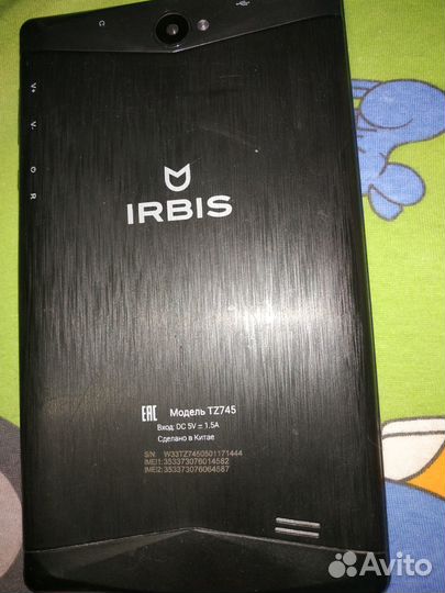 Планшет irbis